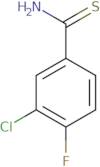 3-Chloro-4-fluorobenzenecarbothioamide