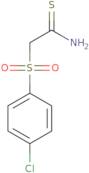 2-[(4-Chlorophenyl)sulphonyl]ethanethioamide