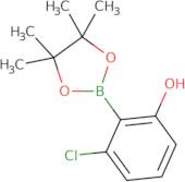 2-Chloro-6-hydroxyphenylboronic acid pinacol ester