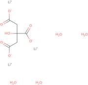 Citric acid, trilithium salt tetrahydrate