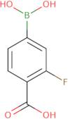 4-Carboxy-3-fluorophenylboronic acid