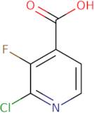 2-Chloro-3-fluoroisonicotinic acid