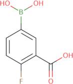 3-Carboxy-4-fluorophenylboronic acid