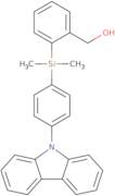 {2-[(4-Carbazol-9-yl-phenyl)-dImethyl-sIlanyl]-phenyl}-methanol