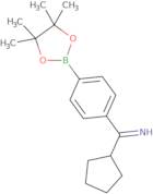 4-(Cyclopentyl)iminoMethylphenylboronic acid pinacol ester