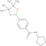 N-Cyclopentyl-4-(4,4,5,5-tetraMethyl-1,3,2-dioxaborolan-2-yl)benzaMide