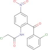 2-Chloroacetylamido-5-nitro-2'-chlorobenzophenone