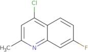 4-Chloro-7-fluoro-2-methylquinoline