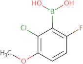 2-Chloro-6-fluoro-3-methoxyphenylboronic acid