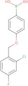 4-(2-Chloro-4-fluorophenylmethoxy)phenylboronic acid