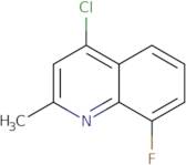 4-Chloro-8-fluoro-2-methylquinoline