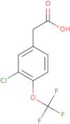 3-Chloro-4-(trifluoromethoxy)phenylacetic acid