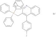 [2-Cyclopropyl-4-(4-fluorophenyl)-quinolin-3-ylmethyl]-triphenyl-phosphonium bromide