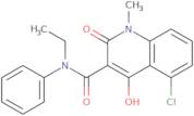 5-Chloro-4-hydroxy-1-methyl-2-oxo-1,2-dihydro-quinoline-3-carboxylic acid ethyl-phenyl-amide