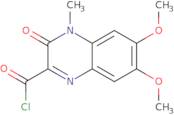 3-(Chlorocarbonyl)-6,7-dimethoxy-1-methyl-2(1H)-quinoxalinone