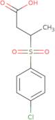 3-(4-Chlorophenylsulfonyl)butyric acid