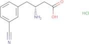 3-Cyano-D-β-homophenylalanine hydrochloride