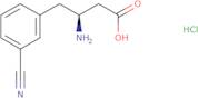 3-Cyano-L-β-homophenylalanine hydrochloride