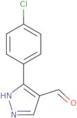 3-(4-Chloro-Phenyl)-1H-Pyrazole-4-Carbaldehyde