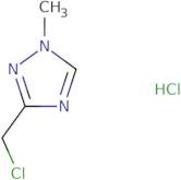 3-Chloromethyl-1-methyl-1H-[1,2,4]triazole HCl