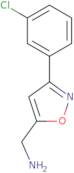 [3-(3-Chlorophenyl)isoxazol-5-yl]methylamine hydrochloride