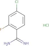 4-Chloro-2-fluoro-benzamidine hydrochloride