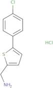 [5-(4-Chlorophenyl)-2-thienyl]methylamine hydrochloride