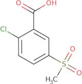 2-Chloro-5-(methylsulfonyl)benzoic acid