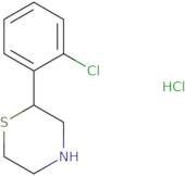 2-(2-Chlorophenyl) Thiomorpholine Hydrochloride