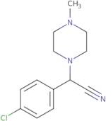 2-(4-Chlorophenyl)-2-(4-Methylpiperazin-1-Yl)Acetonitrile