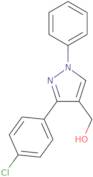 (3-(4-Chlorophenyl)-1-phenyl-1H-pyrazol-4-yl)methanol