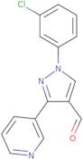 1-(3-Chlorophenyl)-3-(3-pyridinyl)-1H-pyrazole-4-carbaldehyde