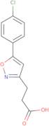 5-(4-Chlorophenyl)isoxazole-3-propionic acid