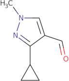 3-Cyclopropyl-1-methyl-1H-pyrazole-4-carboxaldehyde