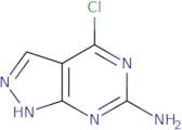 c4-Chloro-1H-pyrazolo[3,4-d]pyrimidin-6-amine