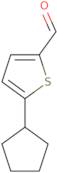 5-Cyclopentylthiophene-2-carbaldehyde