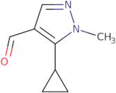 5-Cyclopropyl-1-methyl-1H-pyrazole-4-carbaldehyde