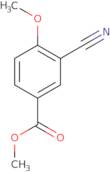 3-Cyano-4-methoxybenzoic acid methyl ester