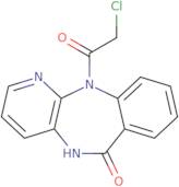 11-(2-Chloroacetyl)-5H-pyrido[2,3-b][1,4]benzodiazepin-6-one