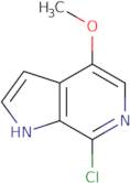 7-Chloro-4-methoxy-6-azaindole