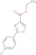 2-(4-Chlorophenyl)thiazole-4-carboxylic acid ethyl ester