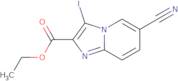 6-Cyano-3-Iodo-Imidazo[1,2-A]Pyridine-2-Carboxylic Acid Ethyl Ester