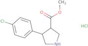 Trans (+/-) 4-(4-Chlorophenyl)Pyrrolidine-3-Methylcarboxylate Hydrochloride