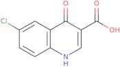 6-Chloro-4-hydroxyquinoline-3-carboxylic acid