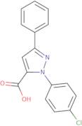 1-(4-Chlorophenyl)-3-phenyl-1H-pyrazole-5-carboxylic acid