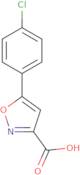 5-(4-Chlorophenyl)isoxazole-3-carboxylic acid