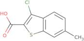 3-Chloro-6-methylbenzo[b]thiophene-2-carboxylic acid