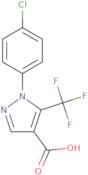 1-(4-Chlorophenyl)-5-(trifluoromethyl)-1H-pyrazole-4-carboxylic acid
