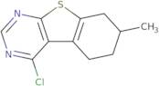 4-chloro-7-methyl-5,6,7,8-tetrahydro[1]benzothieno[2,3-d]pyrimidine