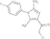 2-chloro-1-[1-(4-fluorophenyl)-2,5-dimethyl-1h-pyrrol-3-yl]-1-ethanone